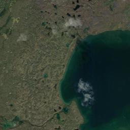 Whitefish Lake Alaska map(satellite map)