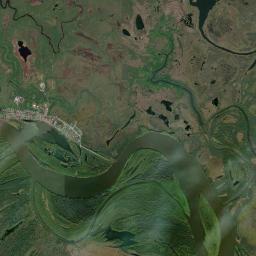 Akiachak Alaska map(satellite map)