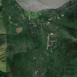 Hope Alaska map(satellite map)
