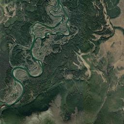 Kashegelok Alaska map(satellite map)