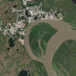 Bethel Alaska map(satellite map)