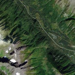 Silvertip Alaska map(satellite map)
