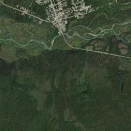 Haines Junction Satellite Map