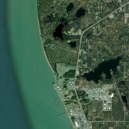 Port Nikiski Alaska map(satellite map)
