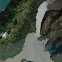 Orca Alaska map(satellite map)