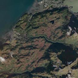 Cordova Alaska map(satellite map)