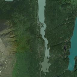Moose Pass Alaska map(satellite map)