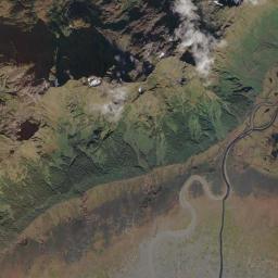 Crystal Falls Alaska map(satellite map)
