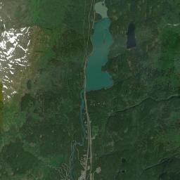 Crown Point Alaska map(satellite map)