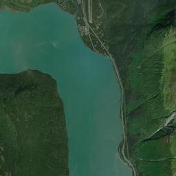 Lawing Alaska map(satellite map)