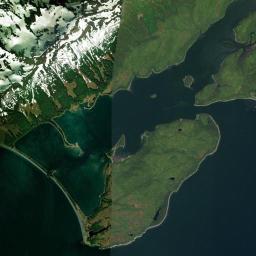 Nuchek Alaska map(satellite map)
