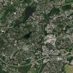 Kauniainen Satellite Map
