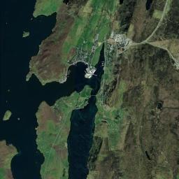 Scalloway Satellite Map