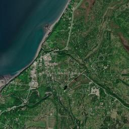 Ninilchik Alaska map(satellite map)