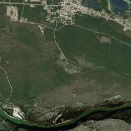 Watson Lake Satellite Map