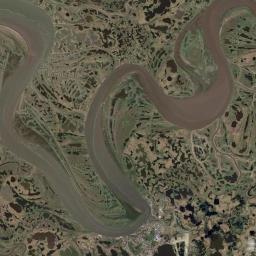 Kipnuk Alaska map(satellite map)