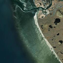 Quinhagak Alaska map(satellite map)