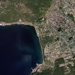Gorod Magadan Satellite Map