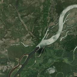 New Stuyahok Alaska map(satellite map)