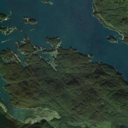 Jakolof Bay Alaska map(satellite map)