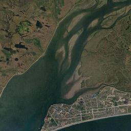 Okhotsk Satellite Map