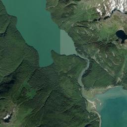 Lutak Alaska map(satellite map)