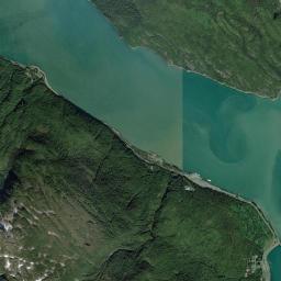 Tanani Alaska map(satellite map)