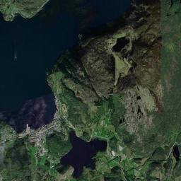 Hjelmeland Satellite Map