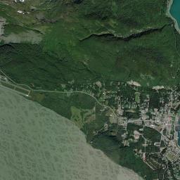 Haines Alaska map(satellite map)