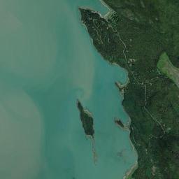 Mud Bay Alaska map(satellite map)