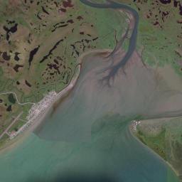 Togiak Alaska map(satellite map)