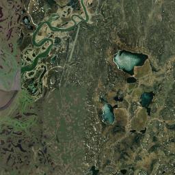 Twin Hills Alaska map(satellite map)