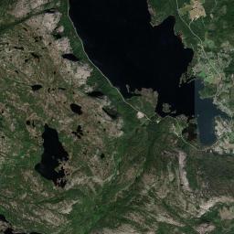 Nissedal Satellite Map