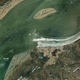 Kvichak Alaska map(satellite map)