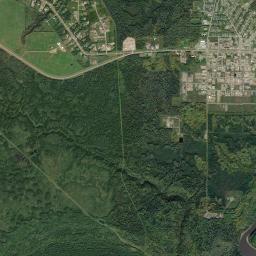 Fort Nelson Satellite Map