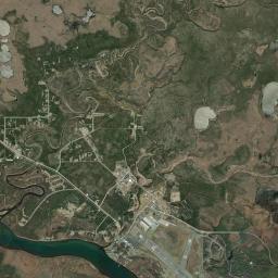King Salmon Alaska map(satellite map)