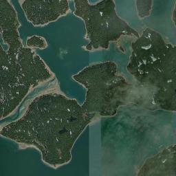 Bartlett Cove Alaska map(satellite map)