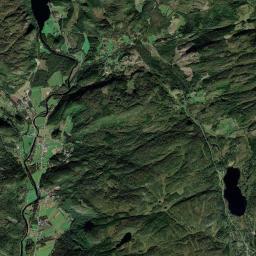 Hægebostad Satellite Map
