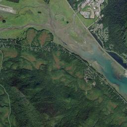 Vanderbilt Hill Alaska map(satellite map)