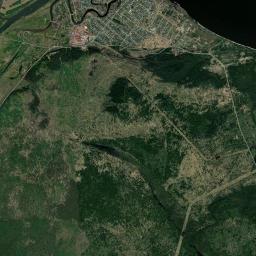 Strelka Satellite Map