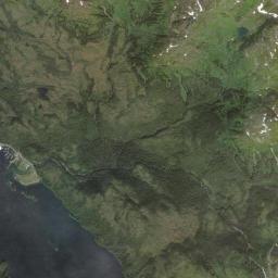 Pelican Alaska map(satellite map)