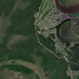 Ust’-Ishim Satellite Map