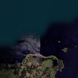 Chiniak Alaska map(satellite map)
