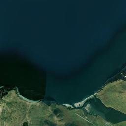 Karluk Alaska map(satellite map)
