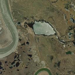 Ugashik Alaska map(satellite map)