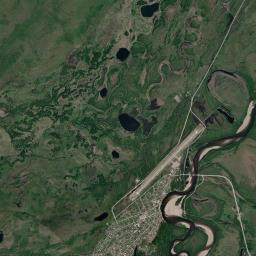 Chara Satellite Map