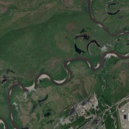 Novaya Chara Satellite Map