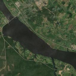 Ķegums Satellite Map