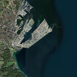 Århus Satellite Map