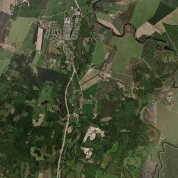 Hanaskog Satellite Map